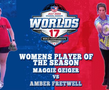 MACHINE GUN VS THE ASSASSIN: ACO WOMENS PLAYER OF THE SEASON CHAMPIONSHIP/ GEIGER VS FRETWELL