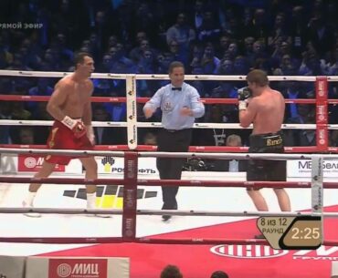 WLADIMIR KLITSCHKO - ILLEGAL TACTICS!!! (SHOCKING VIDEO)