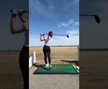 HOT WOMEN Golf Swing Basics | Golf Shorts | Golf Swing | Juju Swing Golf #golf #shorts #golfswing
