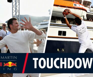 Tom Brady finds Daniel Ricciardo in the deep at the Monaco Grand Prix!