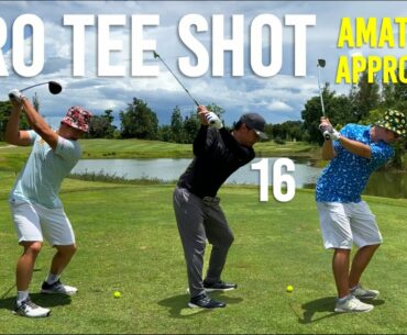 WHAT IF Pro Hits Tee Shots for Amateur Golfers