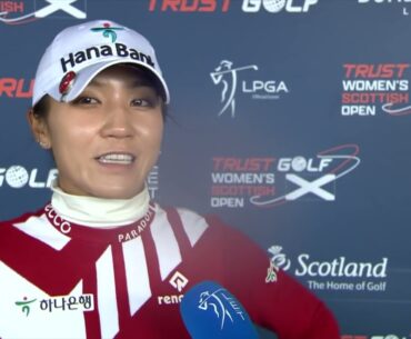 Lydia Ko Thursday Flash Interview 2022 Trust Golf Women's Scottish Open