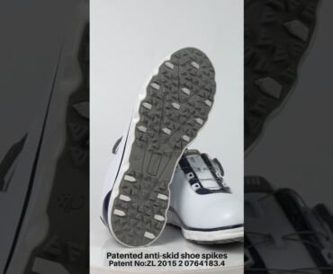 PGM wholesale custom made golf shoes waterproof 2021 spikes golf shoes for men