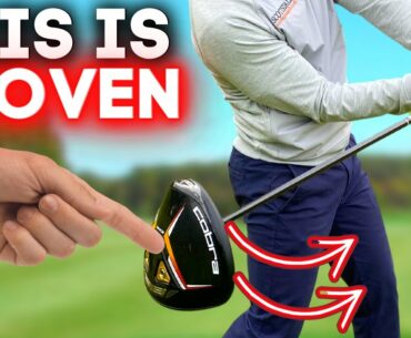 Swing SLOWER but hit the golf ball FURTHER - This Just Works!