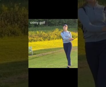 cute golf girl #shorts #golf
