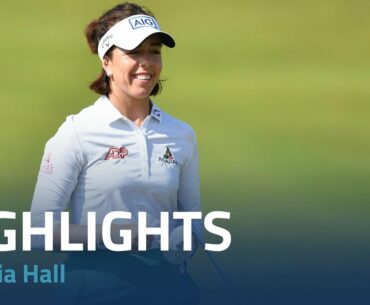 Georgia Hall Second Round Highlights | 2022 Trust Golf Women's Scottish Open