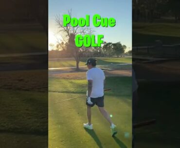 Can We Putt with a Pool Cue?