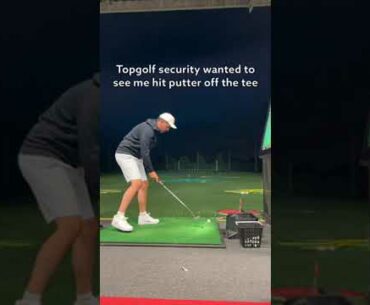 TopGolf Security 240+ Yards Putter! FULL SEND