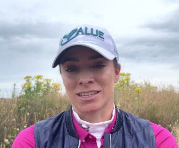 Gaby Lopez Thursday Flash Interview 2022 Trust Golf Women's Scottish Open