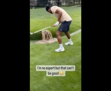What’s going on here?  @plebeianmedasin  #golf  #shorts #golftiktok