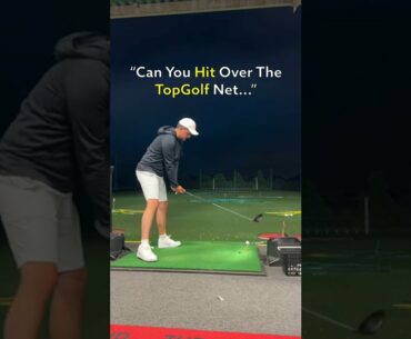 Longest Drive at TopGolf! OVER THE BACK