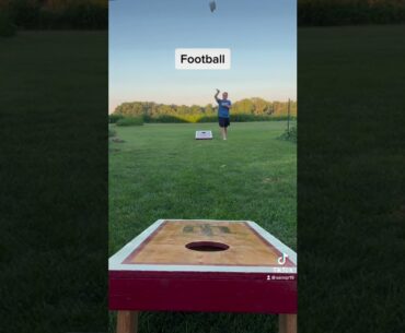 Cornhole TRICKSHOTS for different sports
