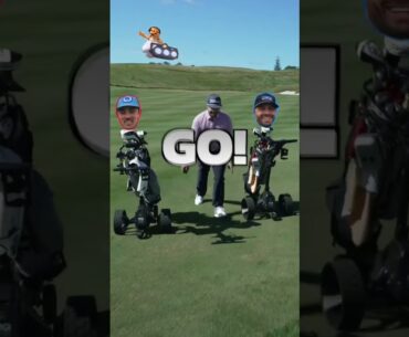 Golf Cart Race: Who Wins? #shorts