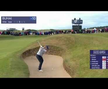 Buhai's Bunker Skills | AIG Women's Open