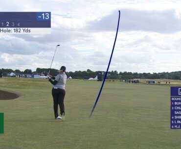 Ashleigh Buhai's Stunning Approach on 14 | AIG Women's Open