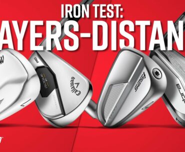 Players-Distance Irons Comparison | i525, Rogue ST Pro, KING Forged Tec, Mizuno Pro 225