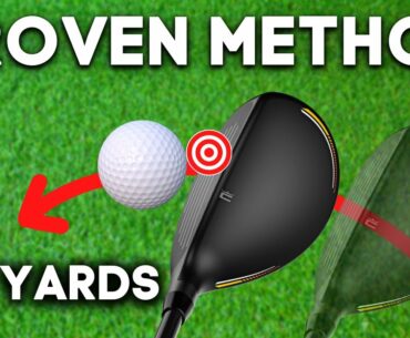 I'VE ADDED 13 YARDS TO MY HYBRID WITH THIS NEW EASY COMPRESSION METHOD! (PROVEN METHOD!)