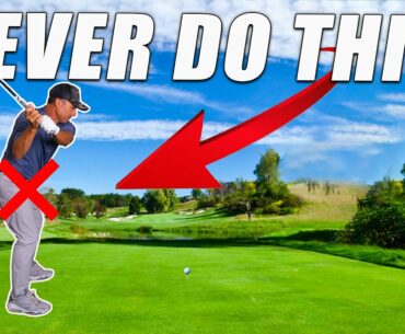 Never Do This One Thing when Rotating in your Golf Swing!