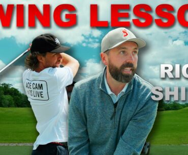 Rick Shiels Comes out of Retirement to Fix My Swing