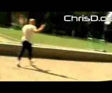 Mini Golf Knockout   Woman Gets Hit on Bike