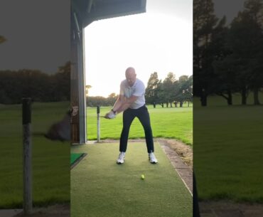 Golf swing with Ping G425 3 hybrid #golf #golfswing
