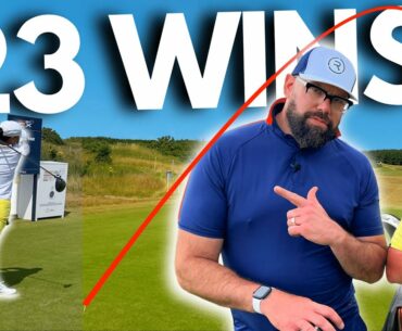 I PLAYED GOLF WITH A 23 TIME TOUR WINNER AND TV CELEBRITY!?