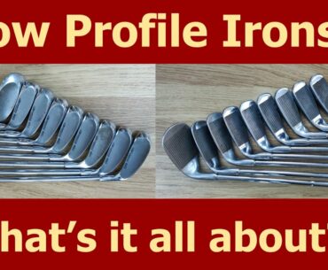 Amazing Browning 440 Low Profile irons & Matching Woods. How they came to be, why they disappeared.