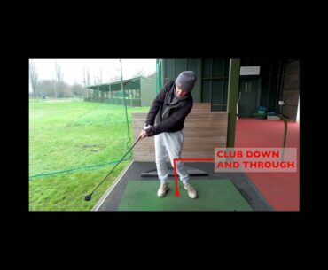 Hit your hybrids well. Hit down and through #golf #golflife #golfcoach #golfswing #golftips