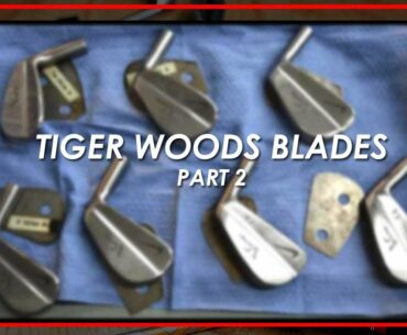 BUILDING CUSTOM GOLF CLUBS WITH TIGER'S SPECS PART 2/4