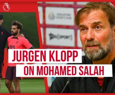 "SHAPE OF HIS LIFE" | Jurgen Klopp on Mohamed Salah Liverpool Contract Extension & 22/23 Season