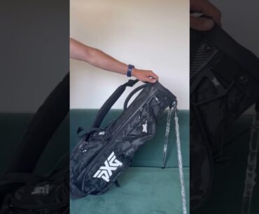 The New PXG Golf Bag! Setting it up from Box to Course! #shorts