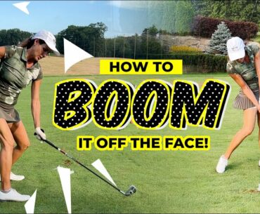 BOOM IT off the Clubface (groovin the butt move)