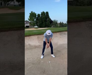 90 Degree Wedge Out Of A Bunker