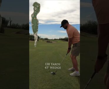 Troon North Monument 1st Hole Vlog #shorts #golf #golfswing #golfer #golflife #shottracer