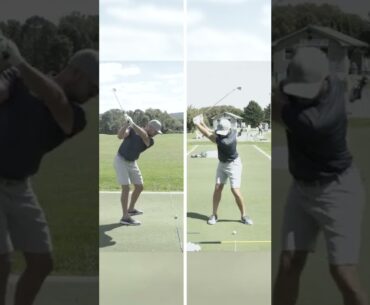 SIMPLE right arm moves to SHALLOW your DOWNSWING #shorts #golfswing #golf #ericcogorno