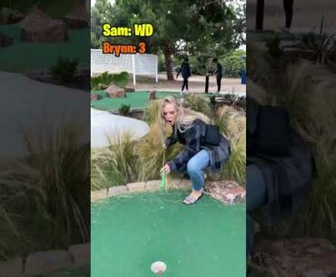 Can We Play Mini Golf Using Our Putters like a Pool Cue?