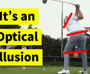 Don't Fall for this OPTICAL ILLUSION in the Golf Swing