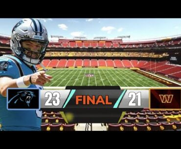 Preseason | Carolina Panthers vs Commanders #NFL