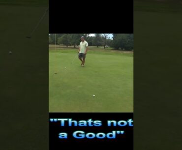 Missed Eagle putt