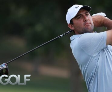 Highlights: Scottie Scheffler relies on putter at BMW Championship | Golf Central | Golf Channel