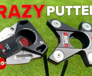 BONKERS PUTTERS TESTED (head to head match!) | Evnroll Zero & ER11vx Putters Review