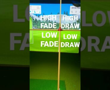 Visualisation In Golf Shaping The Golf Ball #shorts #golf