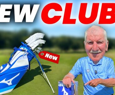 Senior Golfer Gets His New Fitted Clubs