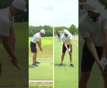 How to DRAW the BALL like the PROS #shorts #golfswing #golf #ericcogorno