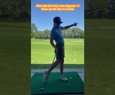 Gain DISTANCE with 1 simple change to your golf swing! Golf Tips! #shorts