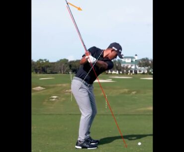 Collin Morikawa golf swing analysis #shorts, #golfshorts, #golf, #golfswing, #alloverthegolf