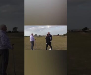 Stupid golfer