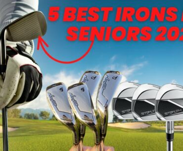 5 BEST GOLF IRONS FOR SENIORS 2022 | GOLF GAME IMPROVEMENT IRONS REVIEWS