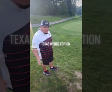 Can you hit the Texas wedge @PGA TOUR @LIV Golf @Ohio State Football @TaylorMade Golf