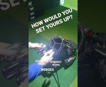 WITB How To Set Up Your Golf Bag Dividers #Golf #shorts